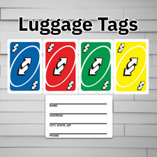 UNO Reverse Card Bagaglio Tag