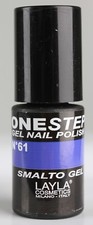 Layla Cosmetic One Step Gel #61 smalto per unghie smalto UV blu viola K28-G