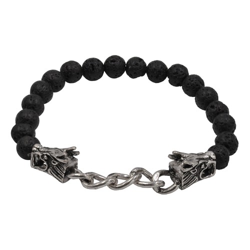 Bracciale uomo fiscale pietre