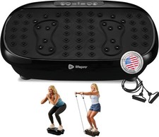 Lifepro Piastra Vibrante Macchina per Esercizi con Agopunti Magnetici - Full Body Vib