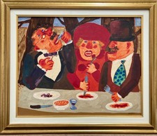 FRANZ BORGHESE olio su tela 40x50