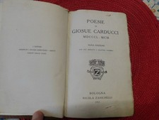 G. Carducci - POESIE - 1911 -