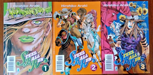 Steel ball run volumi 2 - ball, 1-2-3