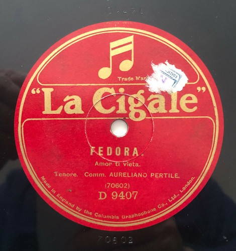 Rare 78rpm cigale - 10",