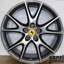 1 CERCHIO FERRARI CALIFORNIA ORIGINALE 10 X 20 " ANTRACITE DIAMANTATO 242157