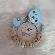 Portaciuccio legno con nome