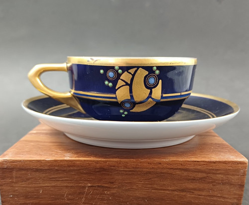Tazza moka stile liberty