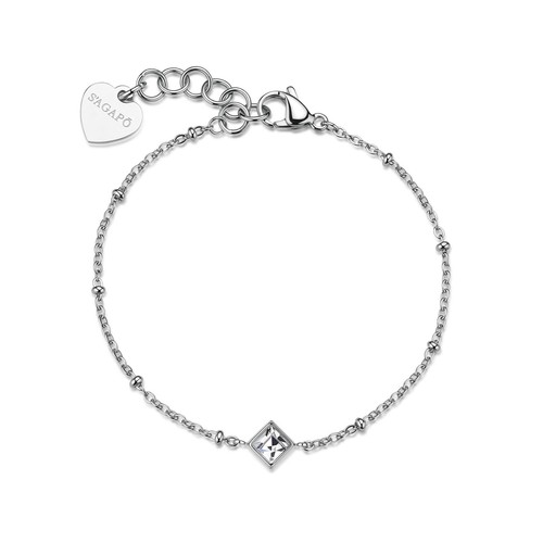 Sagapo bracciale donna acciaio - bracciale,