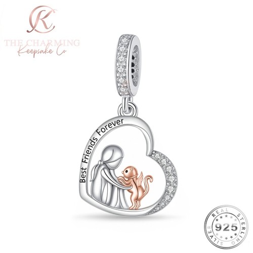 Ciondolo ricordo gatto - , argento