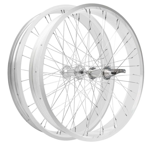 Set ruote grasse bici cromate - grasse,