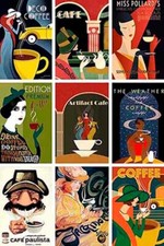 Coffee Advertising Postcards