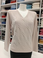 maglia donna scollo a V 100%