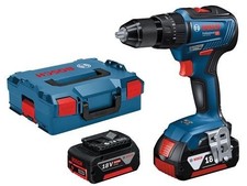 TRAPANI A BATTERIA BOSCH GSB 18V-55 POTENZA 18V - 2 BATTERIE