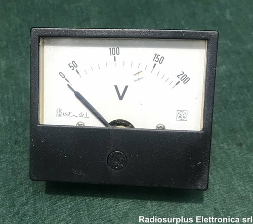 Voltmetro ime 200 volt f - voltmetro, f.s