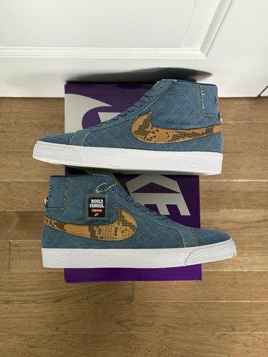 Blazer supreme nike mid - x,