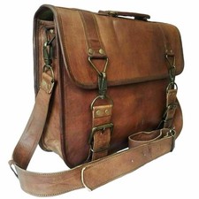 Borsa pelle vintage 15" laptop