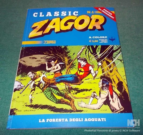 Classic zagor a colori - n., 1