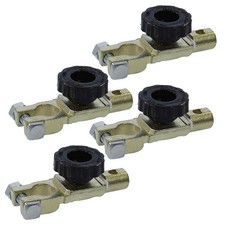 4x CLAMP A POLE DELLA BATTERIA