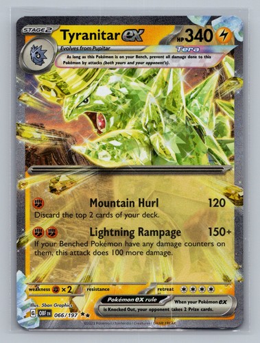 Tyranitar 066 197 - ex, 066/197