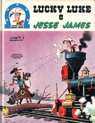 Fumetto lucky luke - luke, james