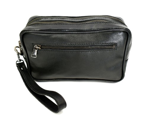 Pochette uomo polso - pochette, vera