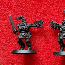 SPACE WOLVES SCOUT 1 w PISTOL & SWORD - METAL OOP MARINES SCOUTS WOLF GUARD 40k