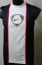 CANOTTA NIKE CORSA RUNNING DRI-FIT TG. 44-48 BLU BIANCO ROSSA PERFETTA