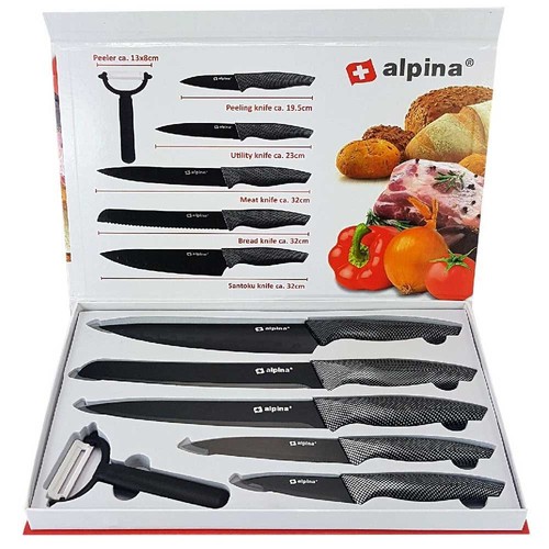 Kit cucina 6pz coltelli - cucina, e