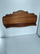 Mensola in legno da appendere, modernariato 