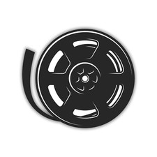 Cinema Film Sticker Vinyl