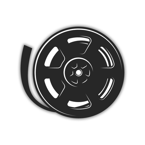 Cinema film sticker vinyl - sticker,