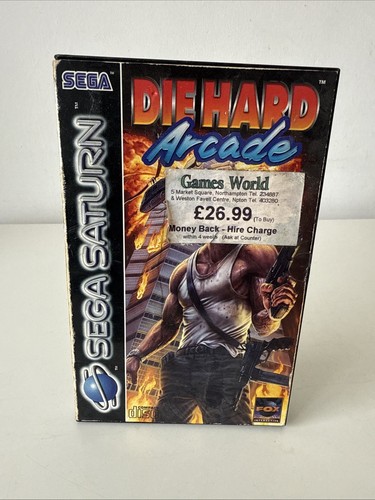 Die hard arcade - sega, saturn