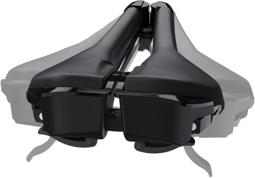 Sedile bici comfort regolabile - comfort,