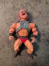 Modellino vintage anni 80 Galaxy Heroes Warriors TIGER MAN 5,75"