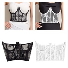 Cintura corsetto in pizzo