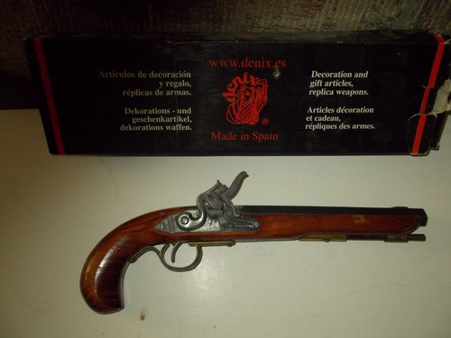 Denix kentucky tipo - kentucky, flintlock
