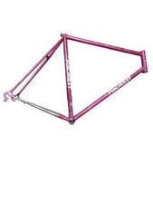 TELAIO ACCIAIO FONDRIEST CORSA FUXIA TUBAZIONE COLUMBUS TRE TUBI A ELLE