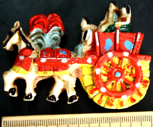Carrettino siciliano calamita - carrettino,