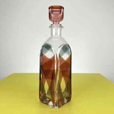 bottiglia vintage da arredo in vetro