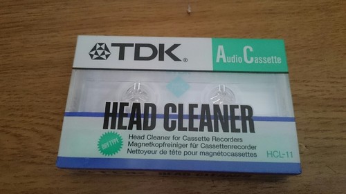 Tdk head cleaner audio - tdk,