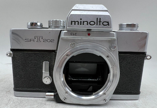 Silver minolta srt 202 - minolta,