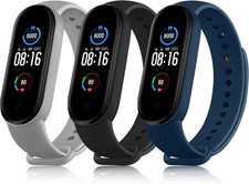 Confezione Da 3 Cinturini Compatibili Con Xiaomi Mi Band 5 / Xiaomi Mi Band 6 / 