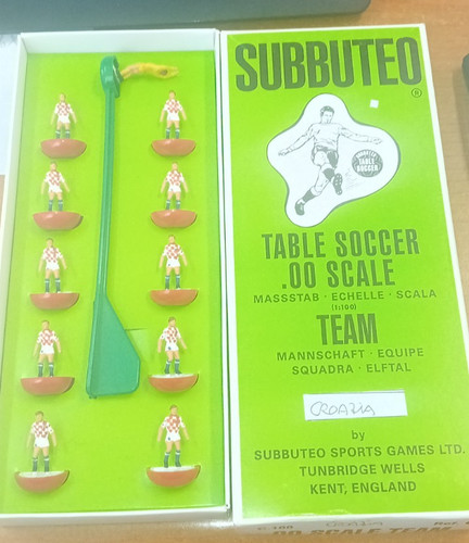 Subbuteo top spin croazia - subbuteo,