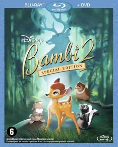 Blu ray nuovo bambi 2 - bambi,