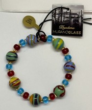 Bracciale perle vetro