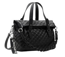 Borsa irregolare nera shopper