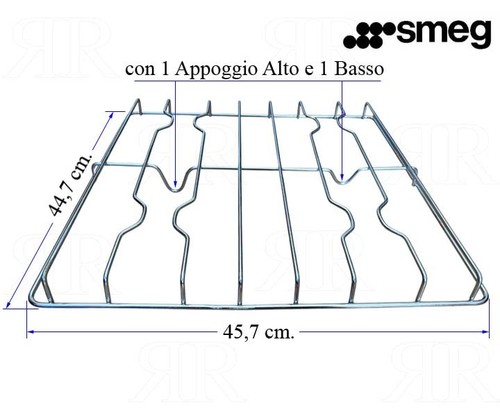 Griglia acciaio cucina smeg - in,