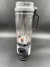 Ninja Blast Max 20 oz capacità frullatore portatile grigio freddo vaso Twist & Go nuovo