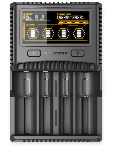 Nitecore caricabatterie sc4 - nitecore, 4