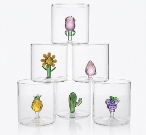 Set bicchieri fruits - set,